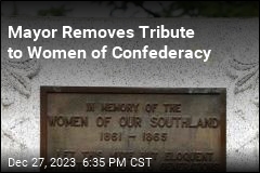 Mayor Removes Tribute to Women of Confederacy