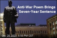 Russia Sentences Poet for Anti-War Recitation