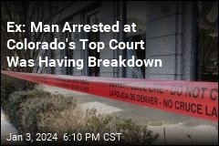 Ex: Man Arrested at Colorado&#39;s Top Court Has No Political Affiliation