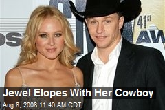 Jewel Elopes With Her Cowboy
