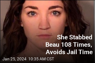 She Stabbed Beau 108 Times, Avoids Jail Time