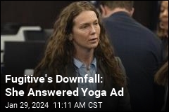 Fugitive&#39;s Downfall: She Answered Yoga Ad