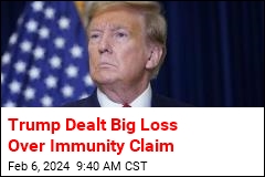 Federal Court Rejects Trump&#39;s Claim of Immunity