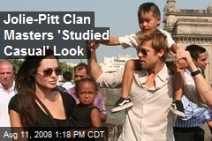 Jolie-Pitt Clan Masters 'Studied Casual' Look