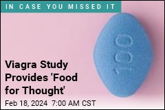 Viagra Study Provides &#39;Food for Thought&#39;