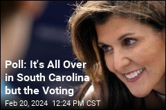 Poll: It&#39;s All Over in South Carolina but the Voting