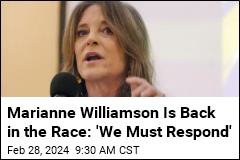 Consider Marianne Williamson&#39;s Campaign &#39;Unsuspended&#39;