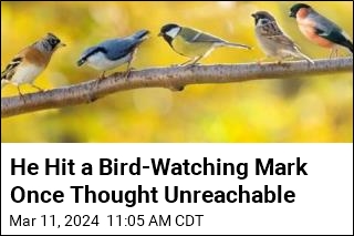 He Hit a Bird-Watching Mark Once Thought Unreachable
