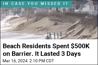 $500K, 14K-Ton Sand Dune Held Out 3 Days