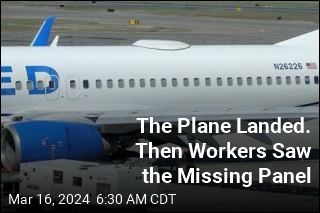 The Plane Landed. Then Workers Saw the Missing Panel