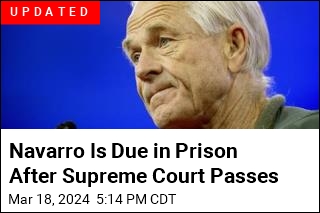 Navarro Reaches Out to SCOTUS to Avoid Prison Stay