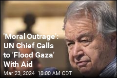 UN Chief on Gaza Crisis: It&#39;s a &#39;Moral Outrage&#39;