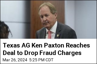 Texas AG Ken Paxton Reaches Deal to Drop Fraud Charges