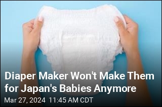 New Symbol of Japan&#39;s Demographic Crisis: Diapers