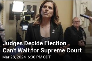 Judges Decide Election Can&#39;t Wait for Supreme Court