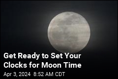 NASA Is Coming Up With Moon Time