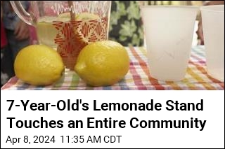 Girl, 7, Raises $10K for Mom&#39;s Headstone With Lemonade
