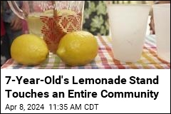 Girl, 7, Raises $10K for Mom&#39;s Headstone With Lemonade