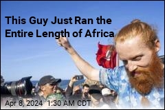 &#39;Hardest Geezer&#39; Runs Entire Length of Africa