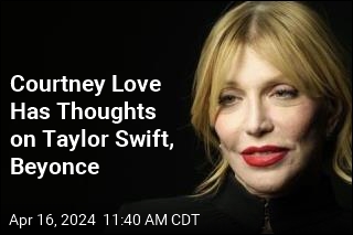 Courtney Love Is Definitely Not a Swiftie