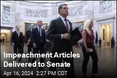 Impeachment Articles Delivered to Senate