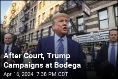 After Court, Trump Campaigns in Harlem