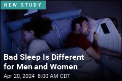 Bad Sleep Is Different for Men and Women