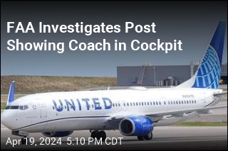 FAA, Airline Look Into Video Showing Coach in Pilot&#39;s Seat