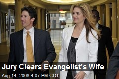 Jury Clears Evangelist's Wife