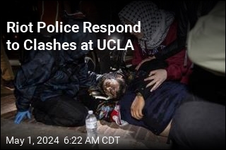 At UCLA: Fights, Pepper Spray, Riot Police