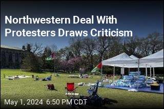 Northwestern Deal With Protesters Draws Criticism