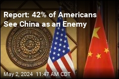 Report: 42% of Americans See China as an Enemy