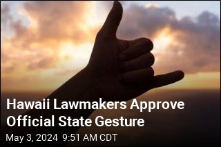 Hawaii Lawmakers Approve Official State Gesture