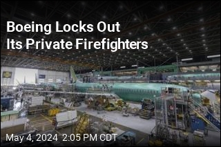 As Talks Stall, Boeing Locks Out Private Firefighters
