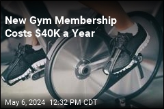 New Gym Membership Costs $40K a Year