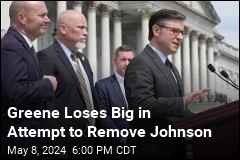 House Overwhelmingly Votes to Keep Johnson