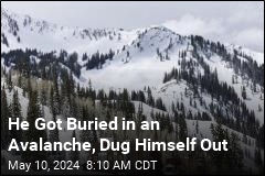He Got Buried in an Avalanche, Dug Himself Out