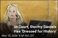 In Court, Stormy Daniels Defies Expectations on How to Look