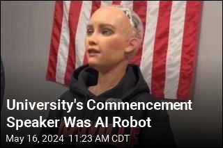 University&#39;s Commencement Speaker Was AI Robot