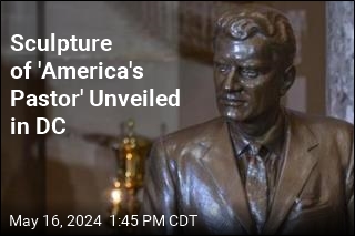 Billy Graham Sculpture Unveiled at US Capitol