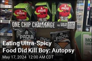 In Death of Boy After &#39;One Chip Challenge,&#39; Capsaicin Is to Blame