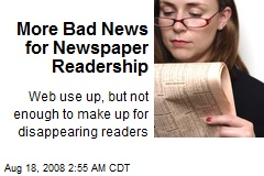 More Bad News for Newspaper Readership