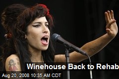 Winehouse Back to Rehab