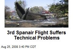 3rd Spanair Flight Suffers Technical Problems