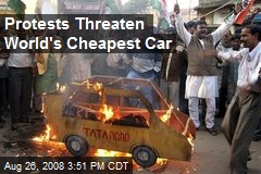 Protests Threaten World's Cheapest Car
