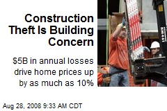 Construction Theft Is Building Concern