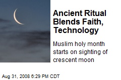 Ancient Ritual Blends Faith, Technology