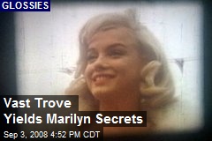 Vast Trove Yields Marilyn Secrets