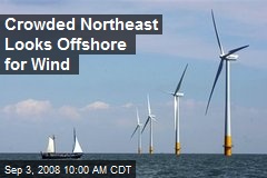 Crowded Northeast Looks Offshore for Wind