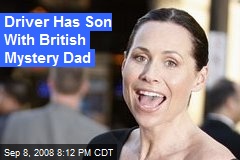 Driver Has Son With British Mystery Dad